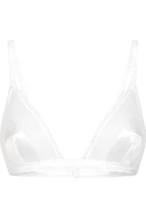 Dolce & Gabbana Lace-trimmed triangle bra