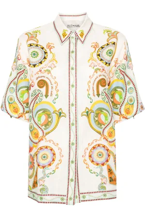 ALÉMAIS Pinball linen shirt