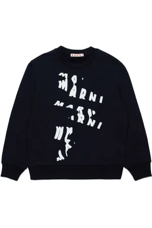 Marni Logo-print cotton sweatshirt