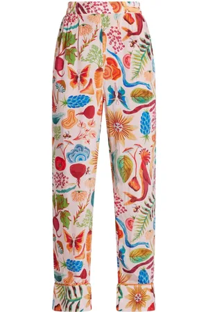 Farm Rio Bright Farm straight-leg trousers