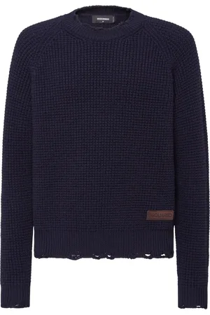 Dsquared2 Logo-patch knitted jumper