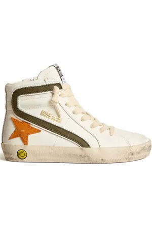 Golden Goose Star-patch hi-top sneakers