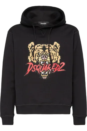 Dsquared2 Logo-print cotton hoodie