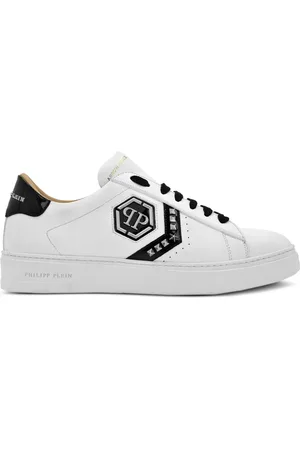Philipp Plein Lo-Top leather sneakers