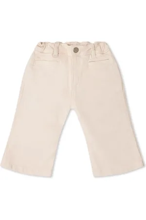 BONPOINT Elasticated-waist twill trousers