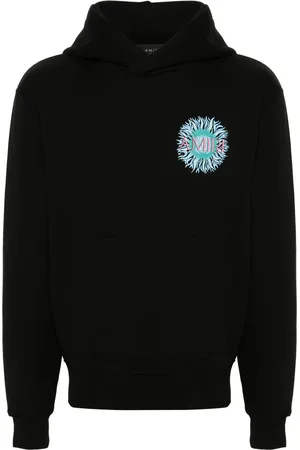 AMIRI Logo-print cotton hoodie