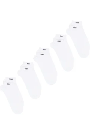 HUGO BOSS Logo-jacquard socks (pack of five)