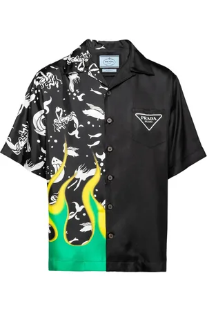 Prada Double Match silk shirt