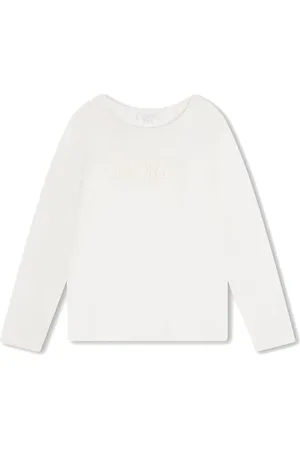Chloé Logo-embroidered long-sleeve T-shirt
