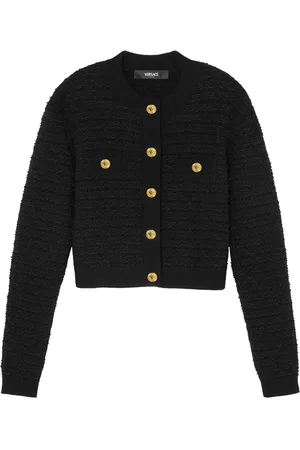 VERSACE Tweed bouclé jacket