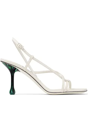 Jimmy Choo 80mm Etana strappy leather sandals
