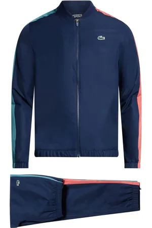 Lacoste Logo-print zip-up tracksuit