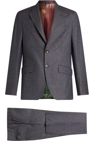 Etro Wool two-piece single-breasted suit