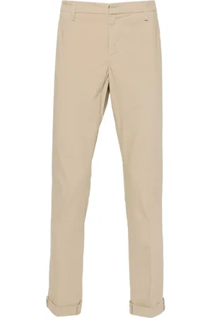 Dondup Gabardine tapered chino trousers
