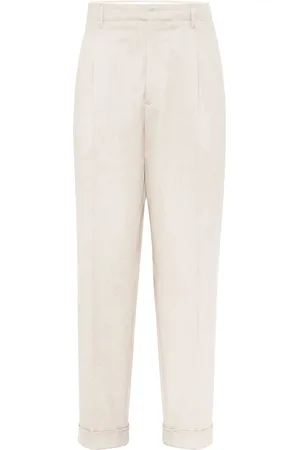 Brunello Cucinelli Pleat-detailing tapered trousers