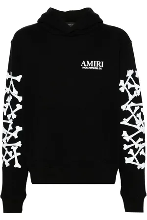 AMIRI Bones Stacked lyocell hoodie