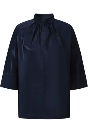 SHANGHAI TANG X Jacky Tsai pleated blouse