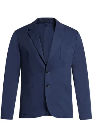Michael Kors Single-breasted cotton-blend blazer