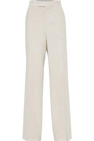Brunello Cucinelli Straight-leg corduroy trousers