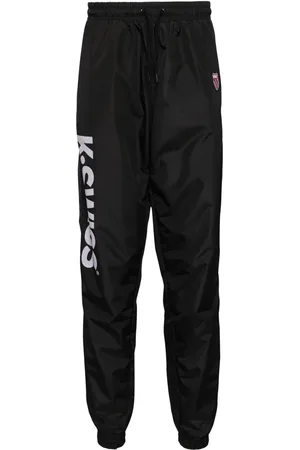 K-Swiss Logo print track pants