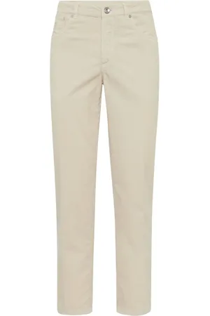 Brunello Cucinelli Straight-leg corduroy trousers