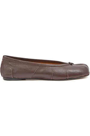 Maison Margiela Tabi leather ballerina shoes