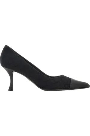 Salvatore Ferragamo 70mm Gancio-jacquard pumps