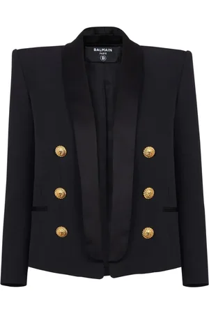 Balmain Double-breasted wool blazer