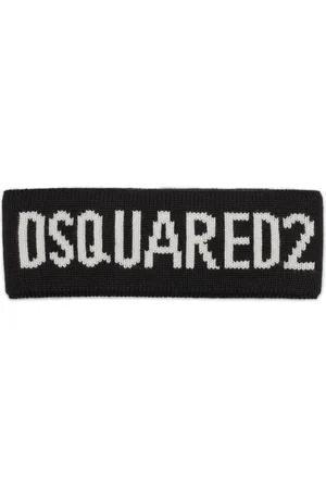 Dsquared2 Intarsia-logo wool head band