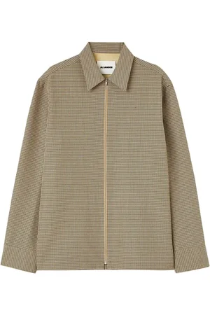 Jil Sander Zip-up wool shirt