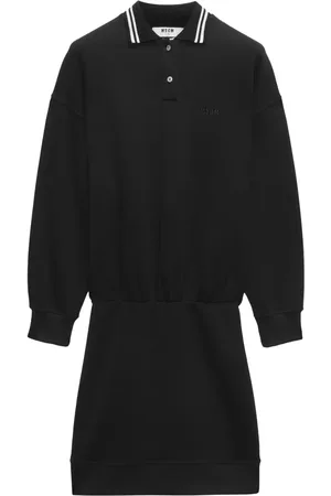 Msgm Jersey mini polo dress