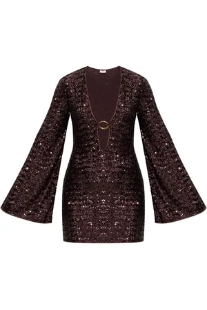 Oseree Sequin-embellished minidress