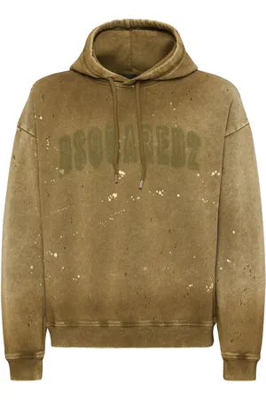 Dsquared2 Logo-print cotton hoodie