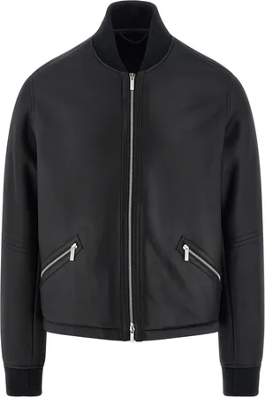 Salvatore Ferragamo Zip-up shearling jacket