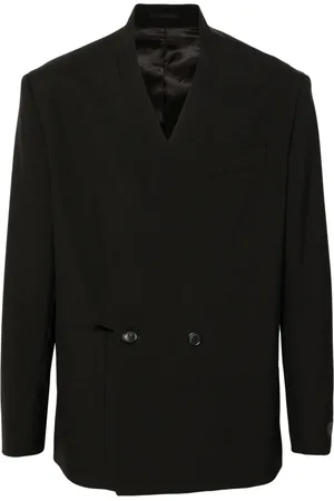 Kenzo Double-breasted virgin wool blazer