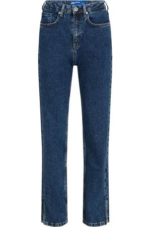 Karl Lagerfeld High-rise straight-leg jeans