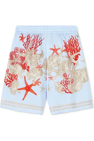 VERSACE Barocco Sea silk shorts