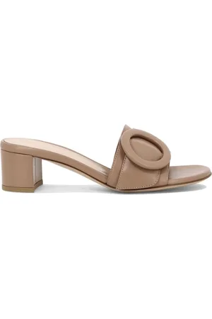 Gianvito Rossi Venezia 45mm leather mules