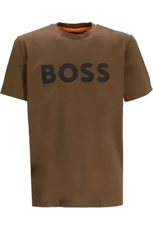 Polo Shirt BOSS Men color Brown