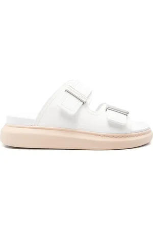 Alexander McQueen Hybrid double-strap slides
