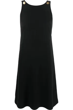 Givenchy Button-detail sleeveless dress