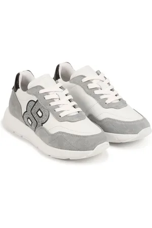 HUGO BOSS Logo-appliqué lace-up sneakers