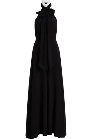 Karl Lagerfeld Archive bow-tie maxi dress