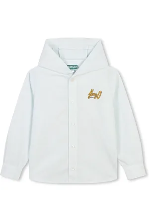 Kenzo Oxford hooded shirt
