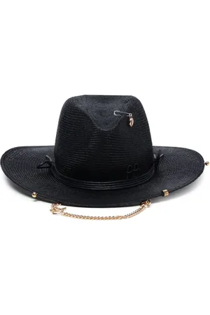 Ruslan Baginskiy Logo-embroidered chain sun hat