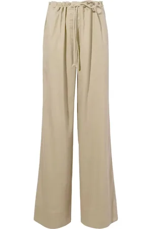 Proenza Schouler Jade Linen Stretch Trousers