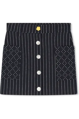 Kenzo Striped high-waist skirt