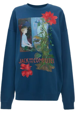 J.W.Anderson Graphic-print organic cotton sweatshirt