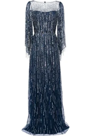 Jenny Packham Rhapsody sequin-embellished gown