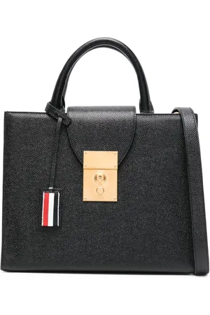 Thom Browne Small Mr. Thom leather tote bag